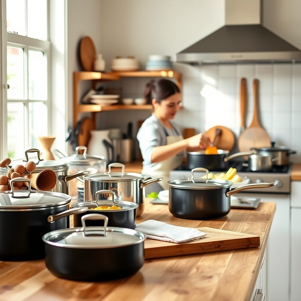 Cookware collection at Potshop