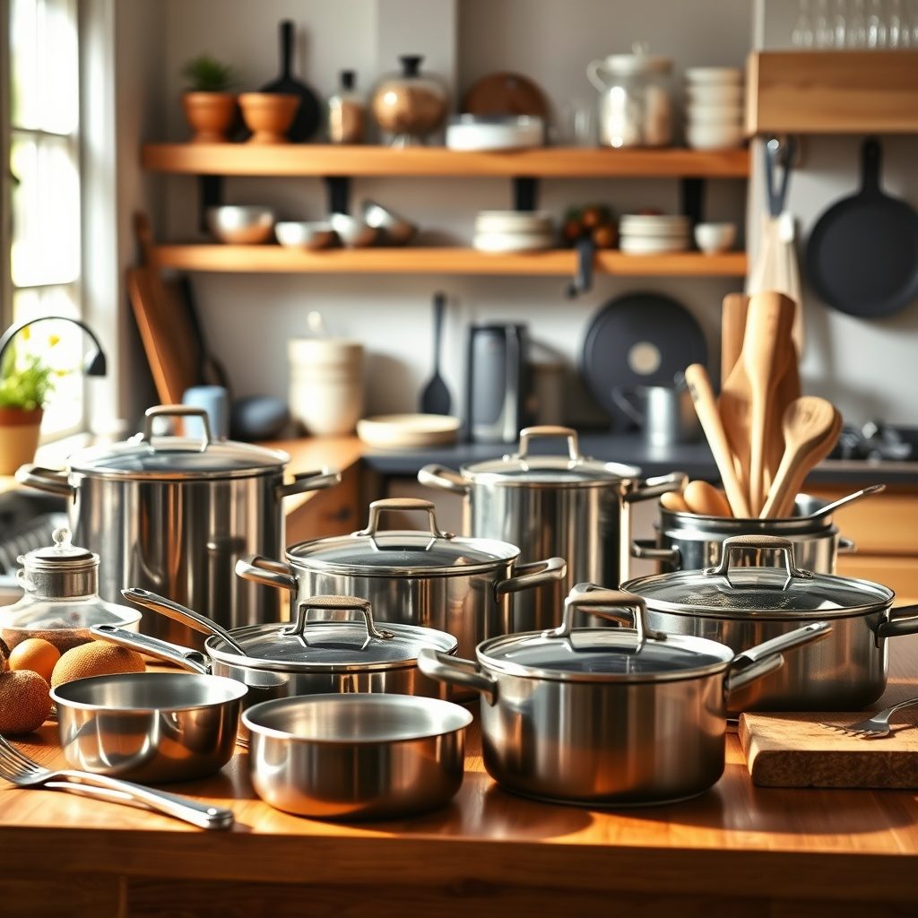 Premium cookware and kitchen accessories